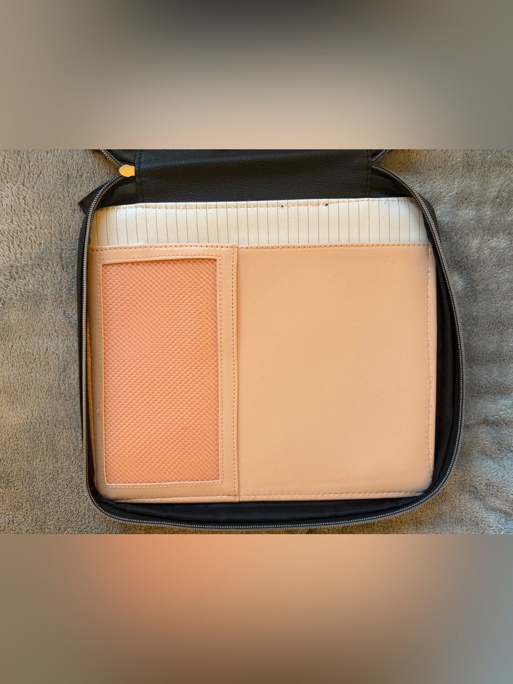 NWOT THE HAPPY PLANNER BLACK AND BLUSH CLASSIC PLANNER ZIP FOLIO - Picture 11 of 11